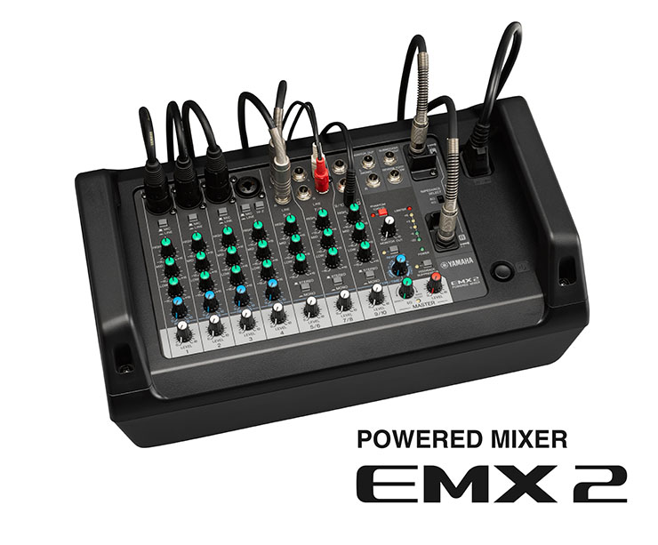 Yamaha EMX2 500W Mixer med forsterker