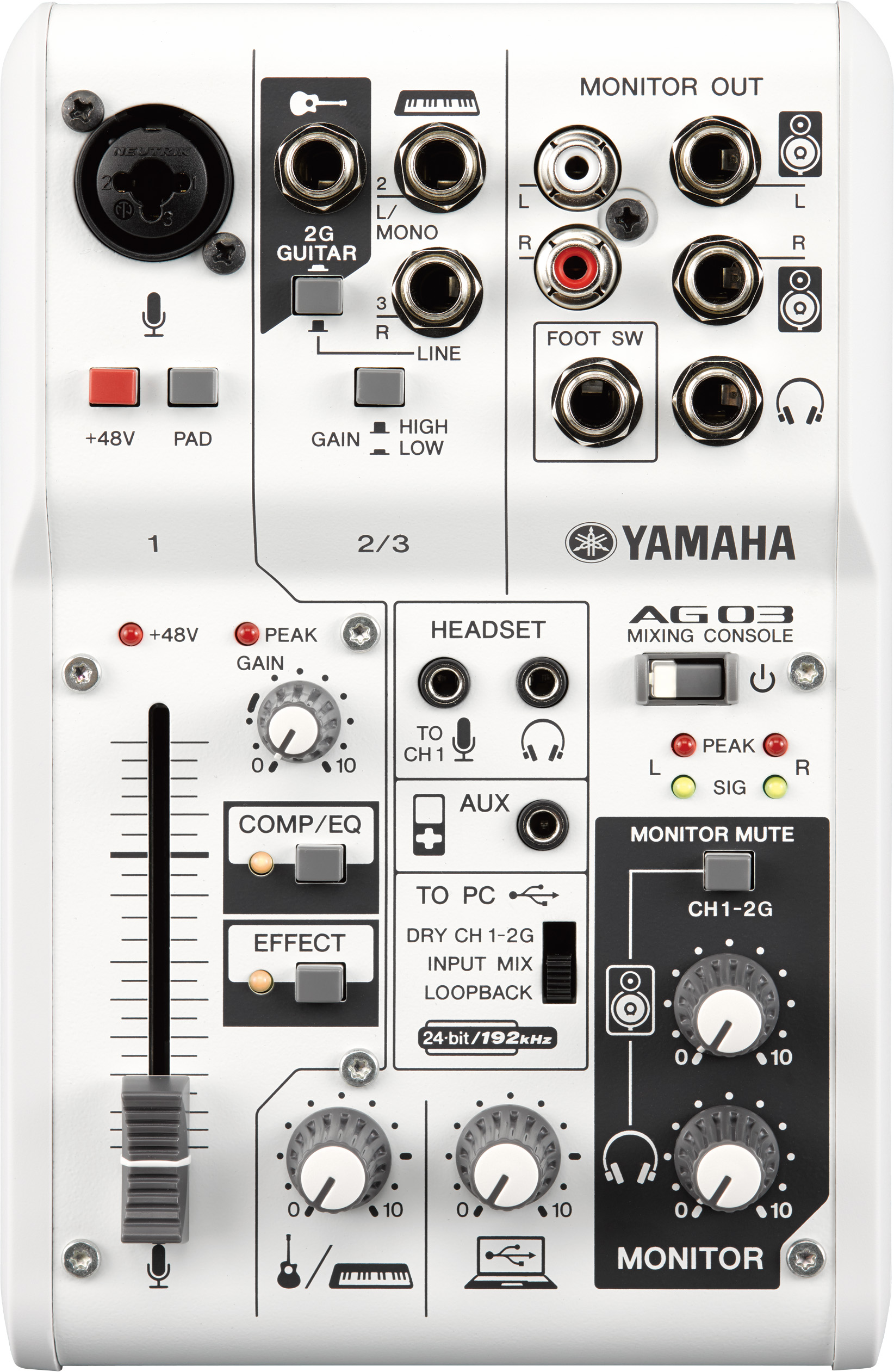 Yamaha AG03 Mixer/USB-interface