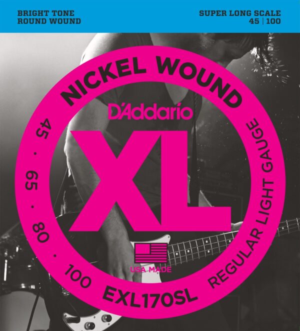 D'Addario EXL170SL El. Bass (Super Long) (045-100)