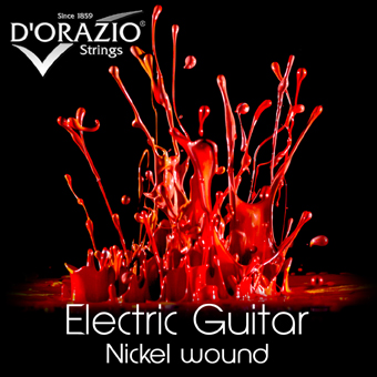 D'Orazio Set34 011-049 Heavy Medium, Nickel Wound El-gitar