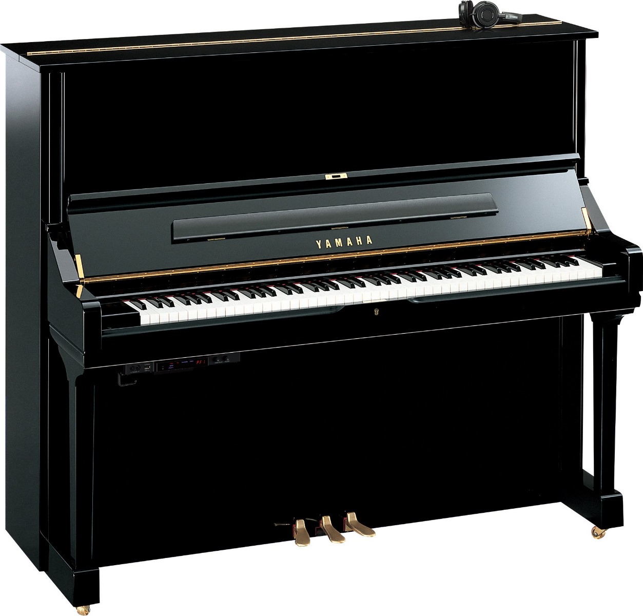 Yamaha U3 Silent Piano SH2 Polished Ebony