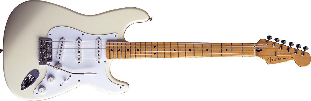 Fender Eric Johnson Stratocaster®  White Blonde MN