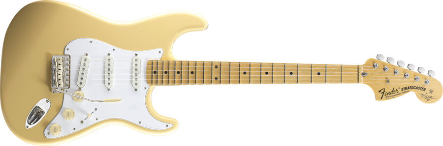 Fender Yngwie Malmsteen Stratocaster® Vintage White Scalloped Rosewood