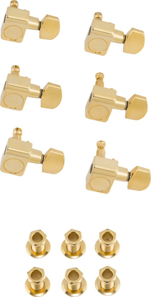 Fender American Standard Series Stratocaster®/Telecaster® Tuning Machines Gold (6)