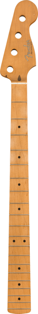 Fender Road Worn® '50's Precision Bass® Neck, 20 Vintage Frets, Maple, "C" Shape