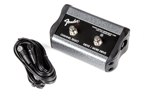 Fender 2-Button 3-Function Footswitch: Channel / Gain / More Gain with 1/4" Jack