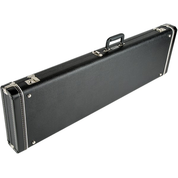 Fender G&amp;G Standard Mustang®/Musicmaster™/Bronco™ Bass Hardshell Case, Black with Acrylic Interior.