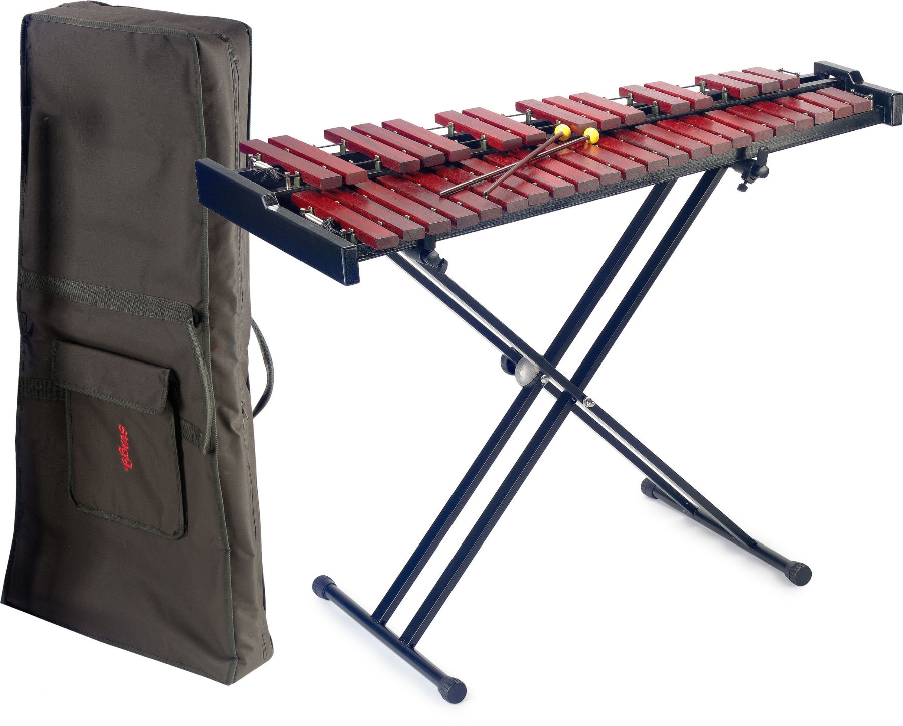 STAGG XYLOPHONE SET-37 HG WITH STAND+BAG
