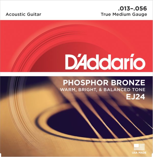 D'Addario EJ24 Strengesett Western 013 - 056 DADGAD Tuning