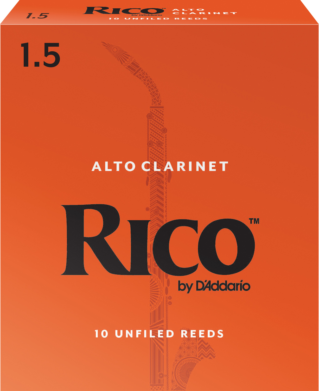 D'Addario RDA1015 Flis Rico Alt-klarinett 10-p. 1.5