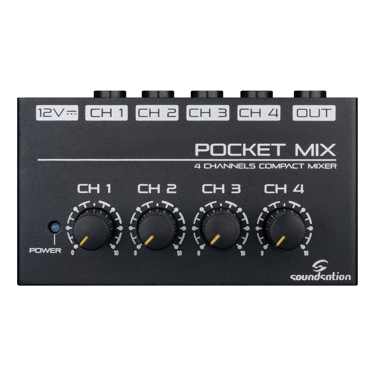 Soundsation POCKET-MIX 4 Channel Mini-mixer,  #I516I