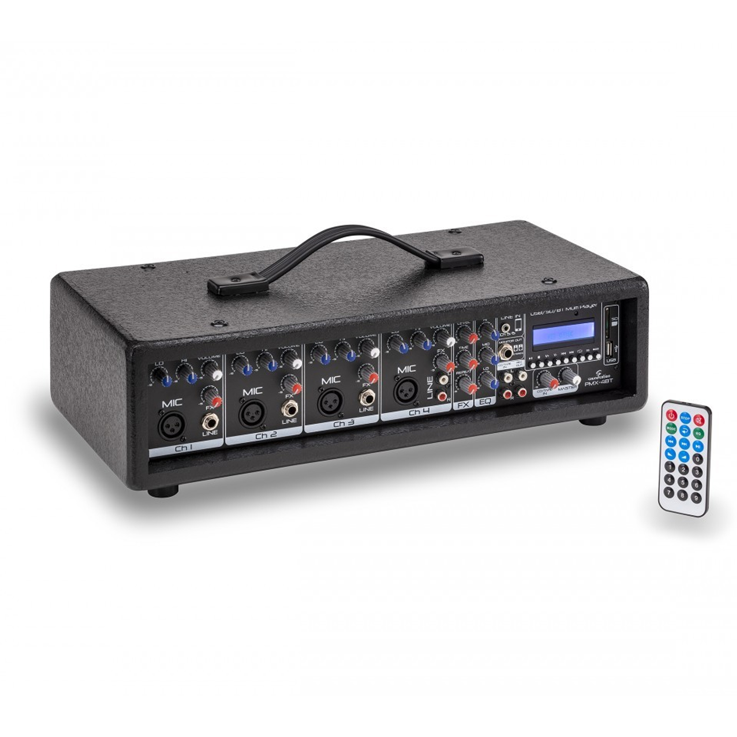 Soundsation PMX-4BT 6 kanal Powermixer 2x100w  #J689J