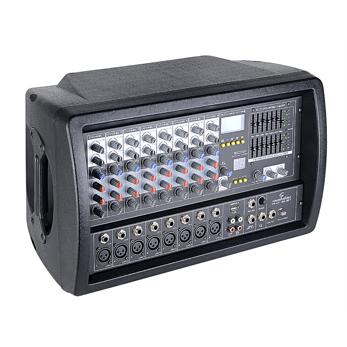 Soundsation PMX-8UBT 8 kanal Powermixer 2x300w  #D738D