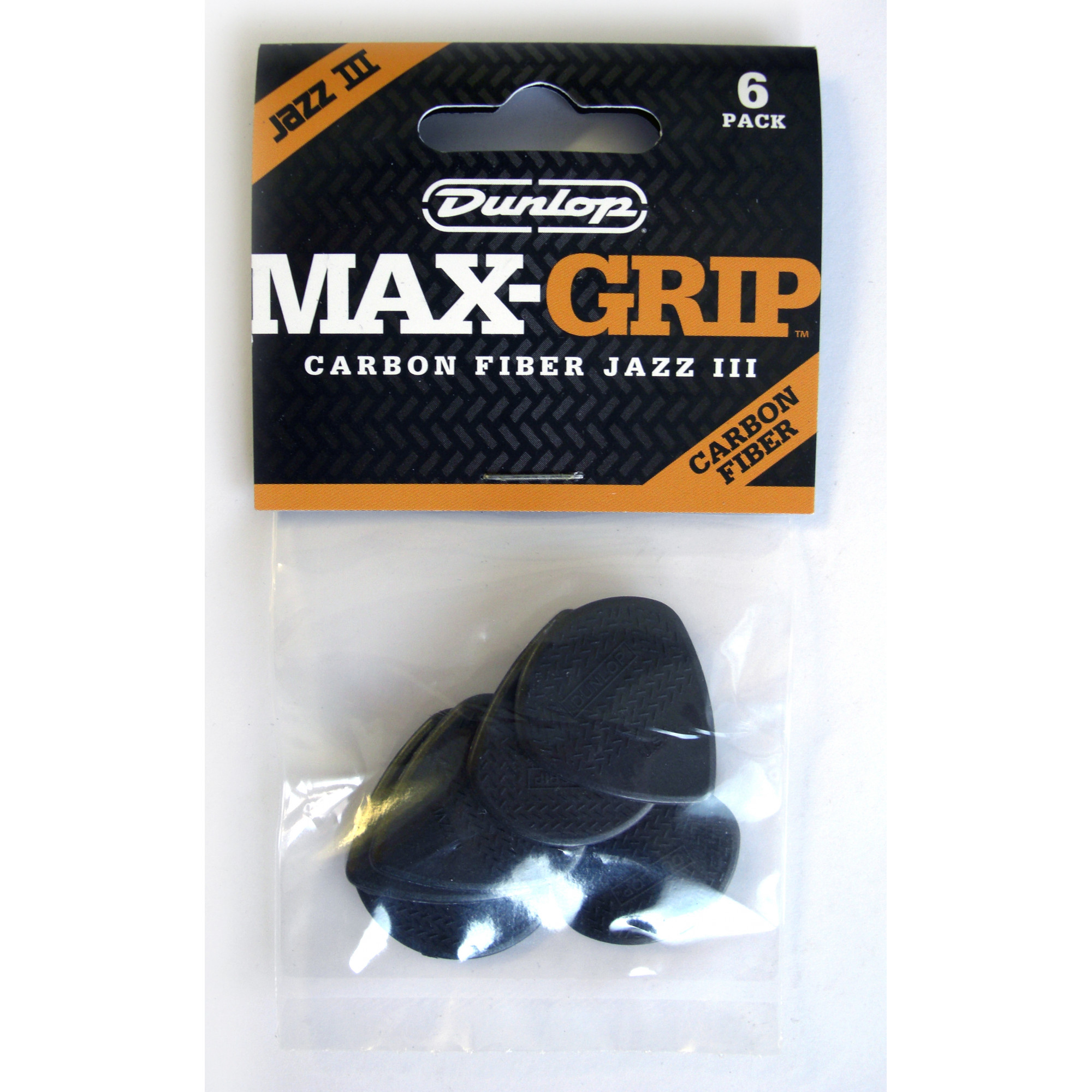 Dunlop Jazz III Carbon MaxGrip Plekterpose