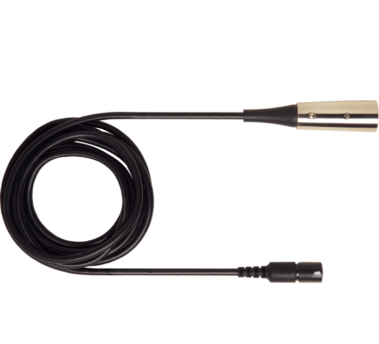 Shure BCASCA-XLR5 5-pin XLR cable assembly, BRH headsets