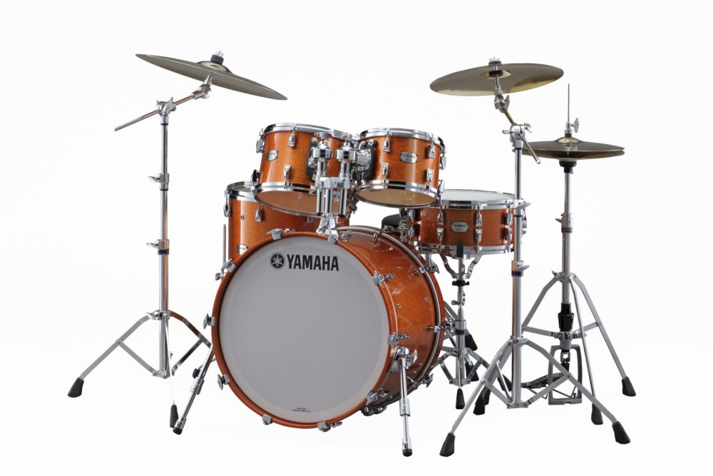 Yamaha Absolute Maple Hybrid Jazz Set Orange Sparkle Trommesett