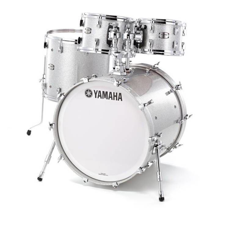 Yamaha Absolute Maple Hybrid Jazz Set Silver Sparkle Trommesett