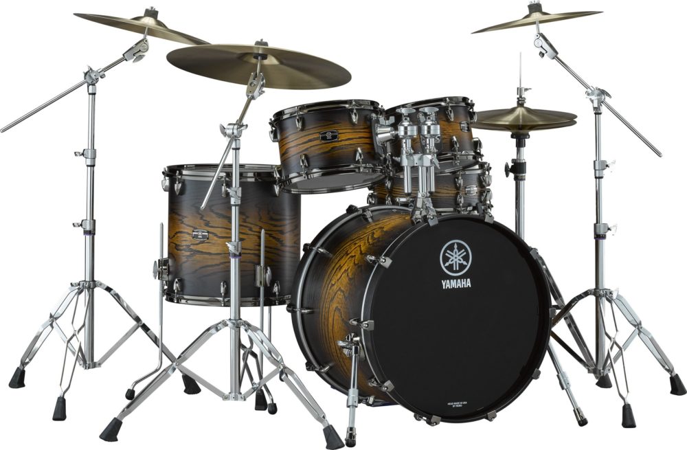 Yamaha Live Custom Hybrid Oak Jazz Set Uzu Earth Sunburst Trommesett