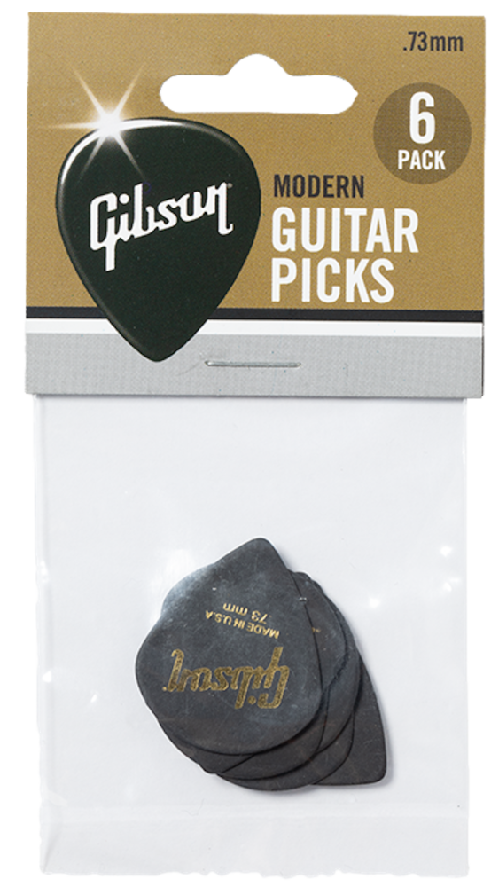 Gibson Modern Guitar Picks, 6-Pack, .73mm