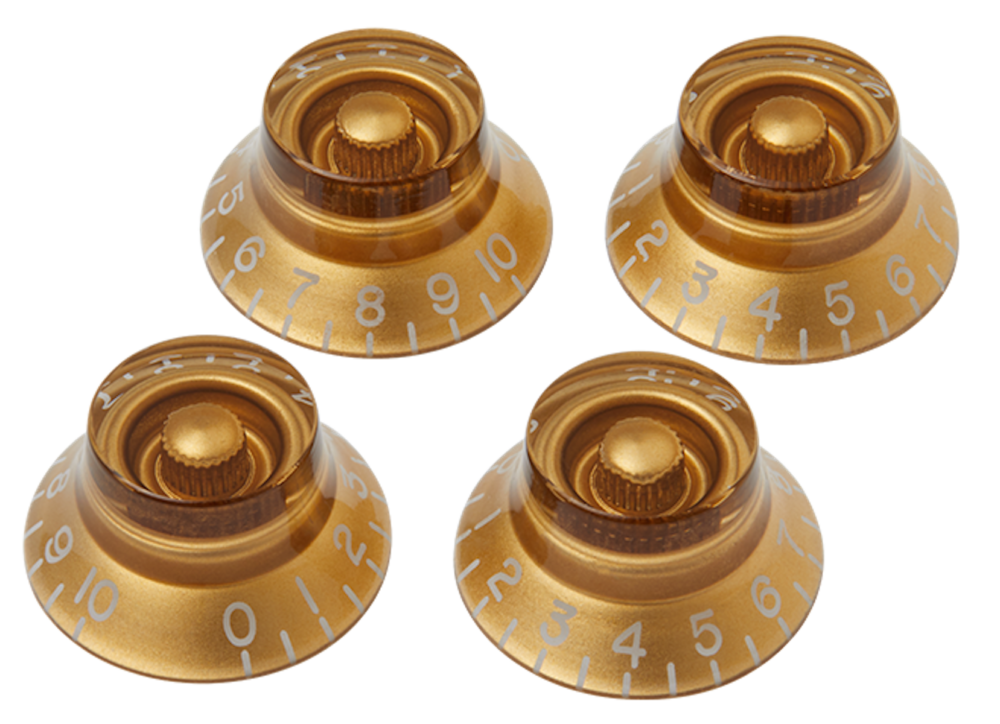 Gibson HK-020 Top Hat Knobs (Gold) (4 pcs.)