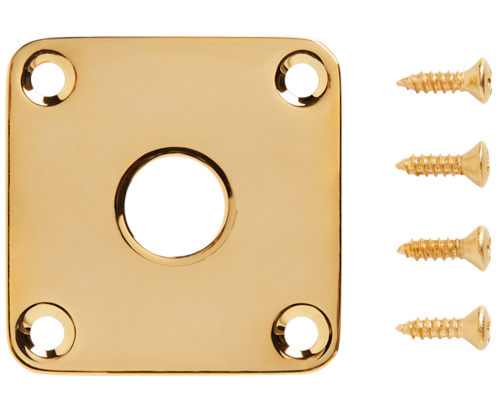 Gibson JP-020 Metal Jack Plate (Gold)