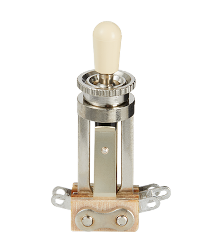 Gibson TS-020 Toggle Switch, Straight Type (Cream Cap)