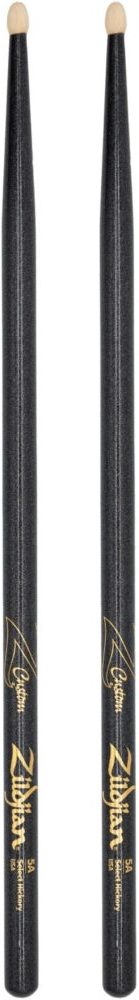 Zildjian 5A Z Custom Black Chroma Wood Tip Trommestikker