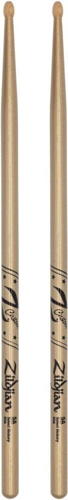 Zildjian 5A Z Custom Gold Chroma Wood Tip Trommestikker