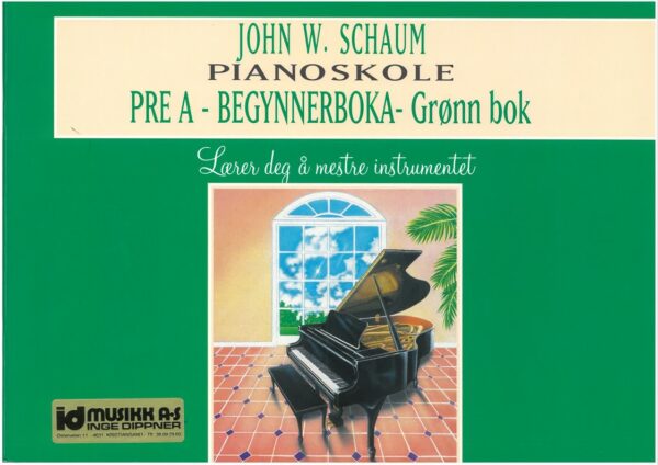 Pianoskole, Pre-A Begynnerboka, John W. Schaum