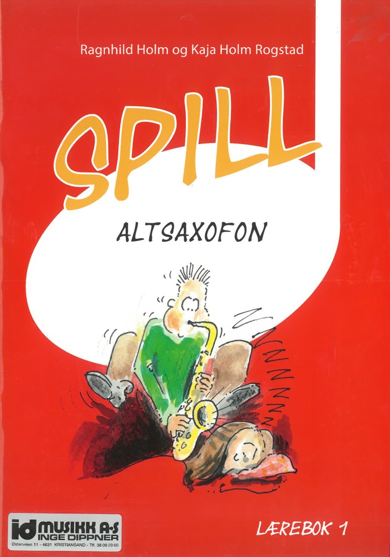 Spill Altsaxofon, Lærebok 1