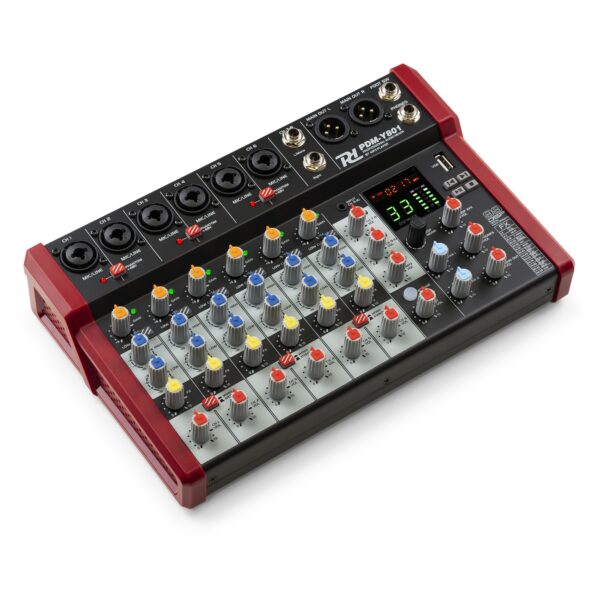 Power Dynamics PDM-Y801 8-kanals Mikser