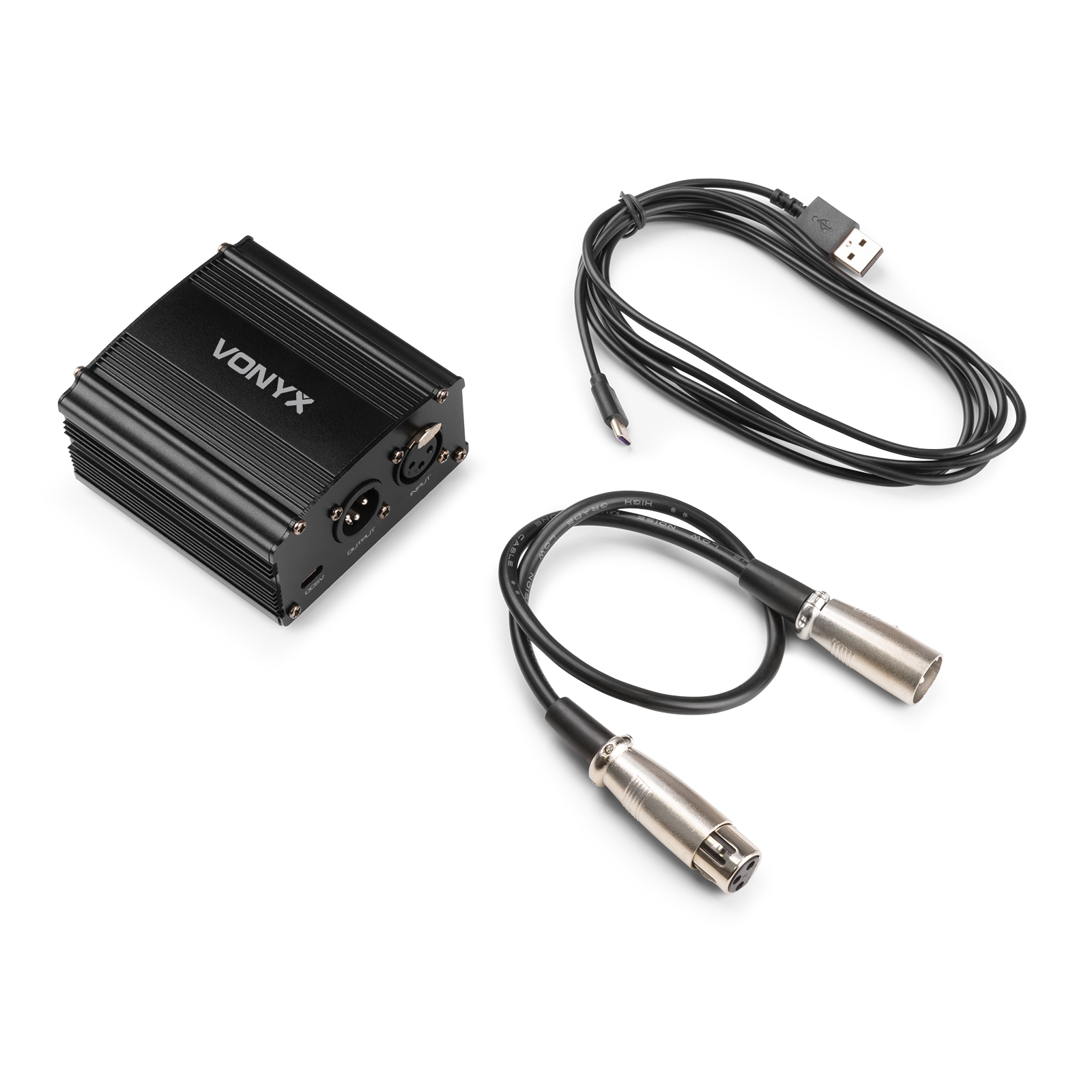 Vonyx VDX10 Phantom Power supply 48V - Bilde 3