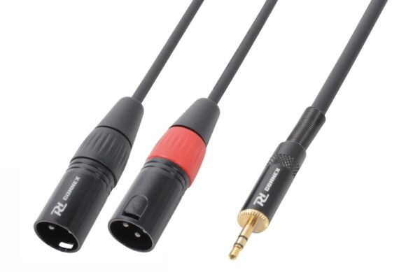 PD Connex CX70-6 Cable 2xXLR M- 3.5 St.M 6.0m