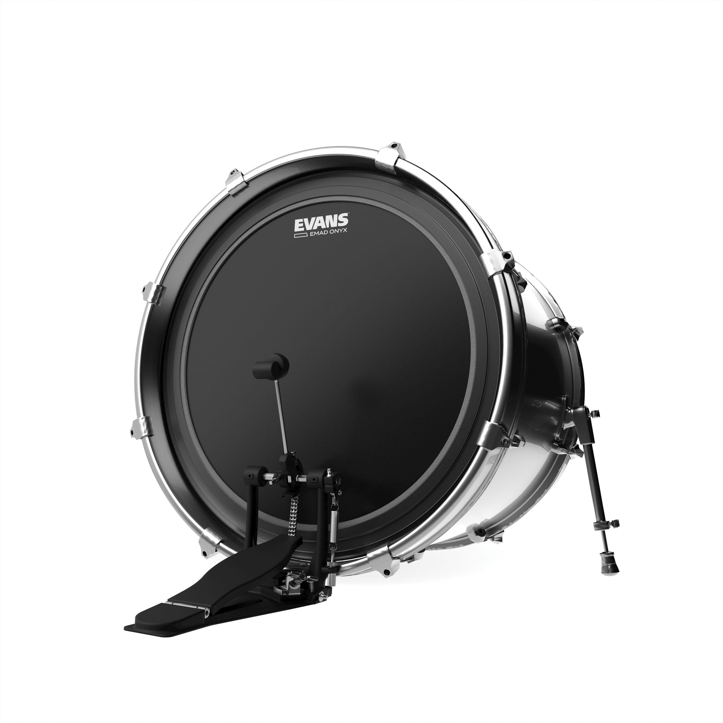 EVANS BD26EMADONX 26'' Bastrumskinn EMAD ONYX