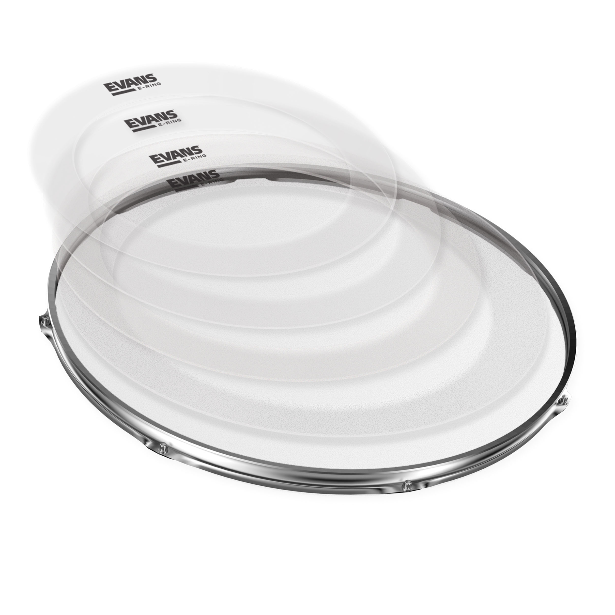 EVANS ER-ROCK E-Ring Rock pack 10",12",14",16"