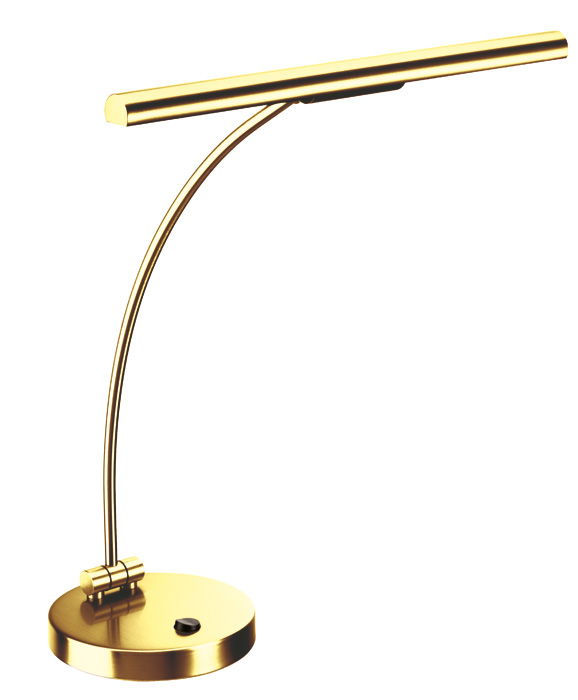 Pianolampe i Messing, LED
