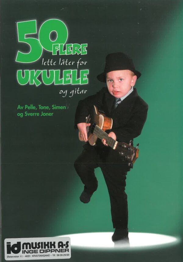 50 Flere Lette Låter for Ukulele og Gitar