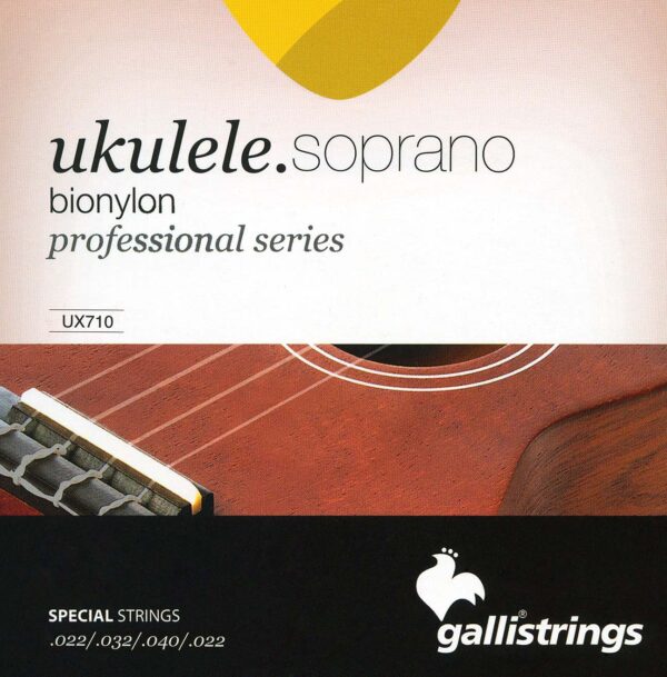 Galli UX710 Ukulelestrenger, Sopran