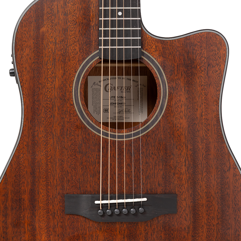 Crafter LITE D-15CE Akustisk Gitar - Bilde 3